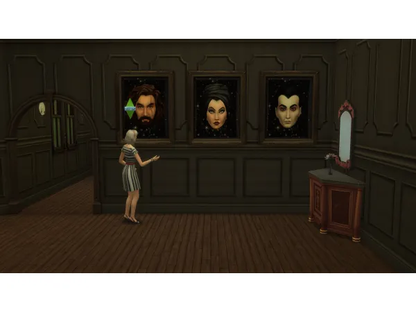 Maxis Match Talking Paintings by Gersonjoseantonio - The Sims 4 Custom Content