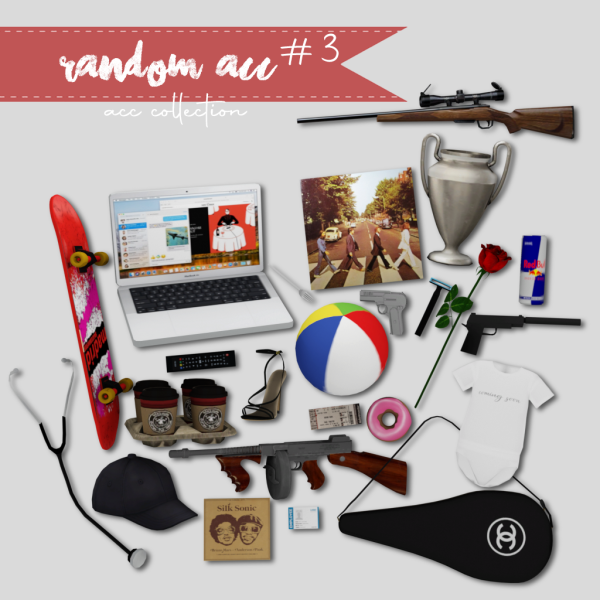 Alpha Random Acc Collection 3 by melbennett - The Sims 4 Custom Content