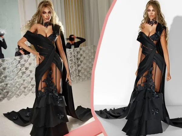Alpha Rita Ora's Gown from Met Gala 2023 cool_content_star - The Sims 4 Custom Content