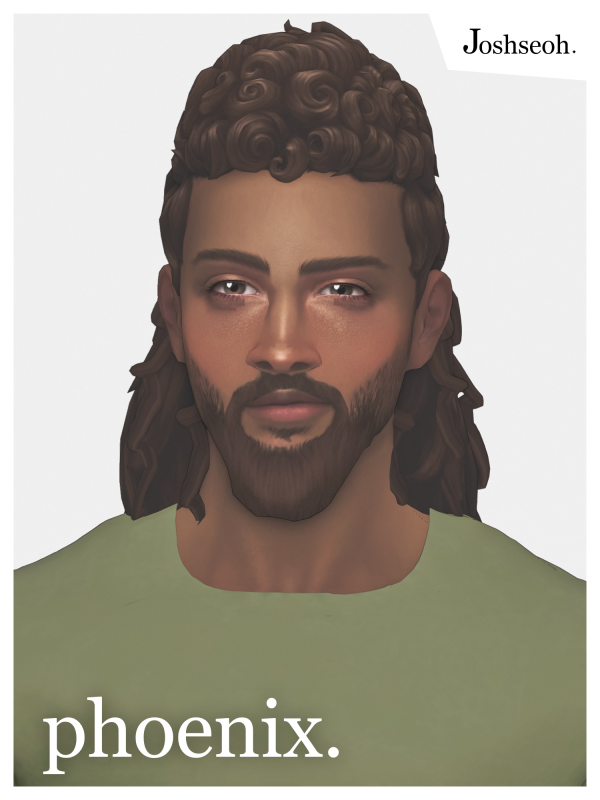 Maxis Match Phoenix Hair (Hair Commissions) (jo_se_oh joshseoh) by simsfinds - The Sims 4 Custom Content