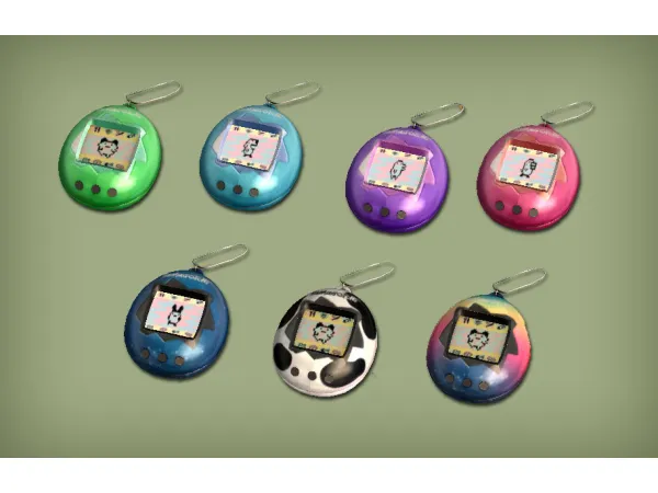 Tamagotchi Functional Game for - The Sims 2 Custom Content