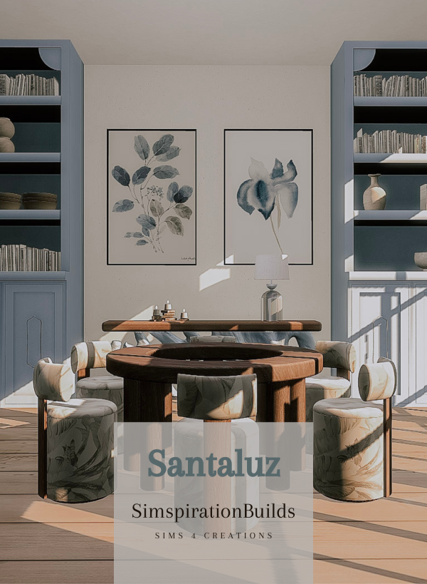 Alpha Santaluz Set by simsfinds - The Sims 4 Custom Content