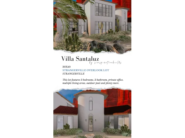 Villa Santaluz by SimspirationBuilds