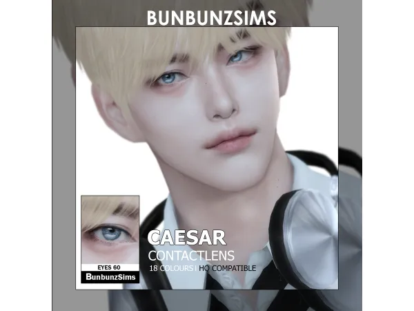 Alpha Caesar eyes 18 colours by BunbunzSims - The Sims 4 Custom Content