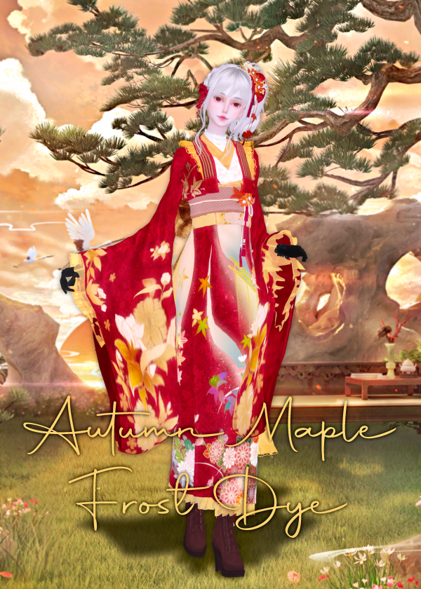 Alpha Autumn Maple Frost Dye by simsfinds - The Sims 4 Custom Content