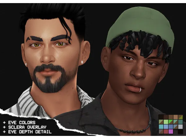 Maxis Match Limbus Eyes Set - The Sims 4 Custom Content