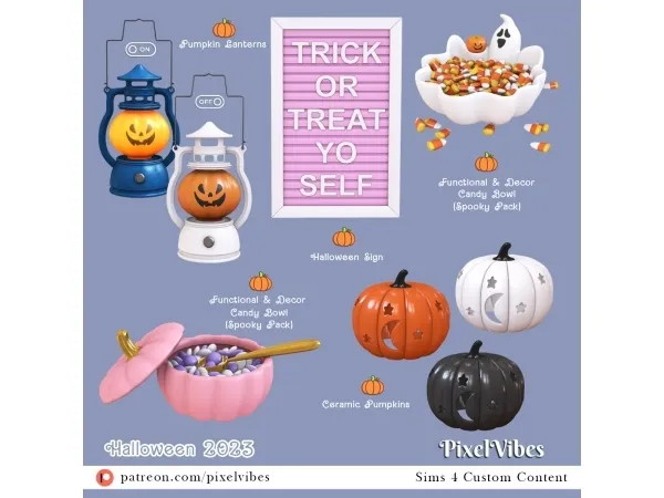 Alpha Halloween 2023 - The Sims 4 Custom Content