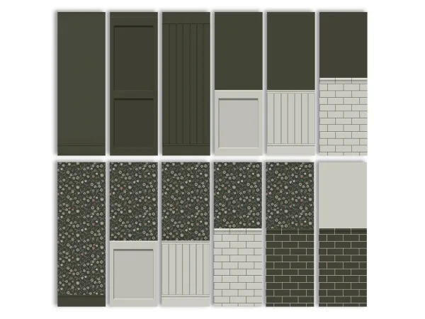 English Country Wall Set  by Sooky88