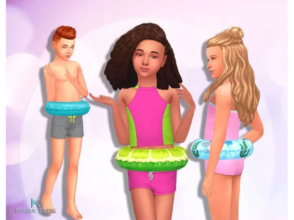 Maxis Match Floatie for Kids by mystufforigin - The Sims 4 Custom Content