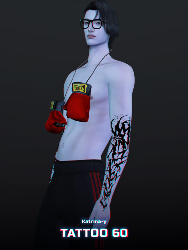 Mix tattoo 60 y by katrina-y - The Sims 4 Custom Content