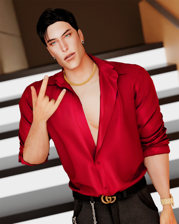 Alpha shane male sim by lamontcreatorr - The Sims 4 Custom Content