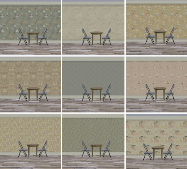 Wallpaper of the Week 59 by simsfinds - The Sims 2 Custom Content