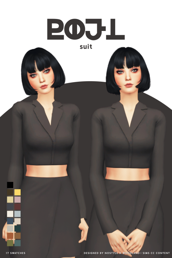 Maxis Match [NO STYLE] Boel Suit by simsfinds - The Sims 4 Custom Content