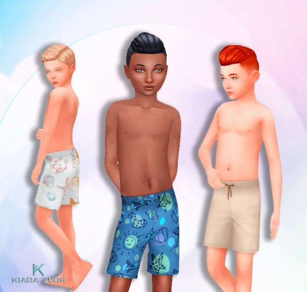 Maxis Match SP44 Swim Trunks by simsfinds - The Sims 4 Custom Content