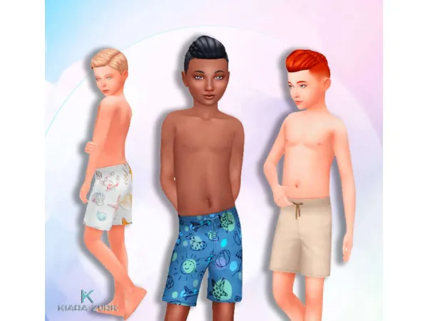 Maxis Match SP44 Swim Trunks by mystufforigin - The Sims 4 Custom Content
