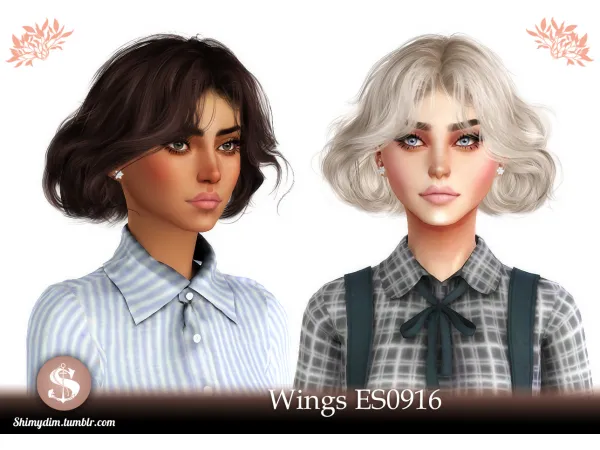 Alpha [ ] WINGS ES01916 CHILD CONVERSION - The Sims 4 Custom Content