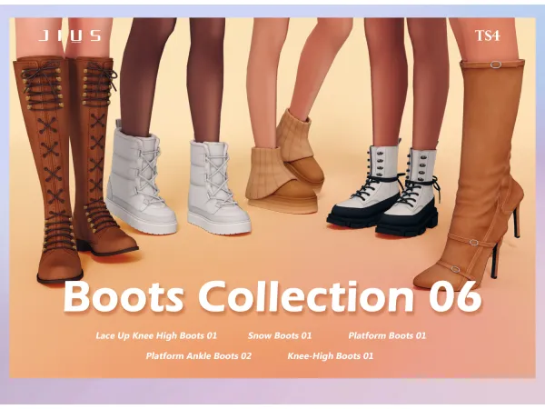 *Download* Boots Collection 06 by Jius-sims