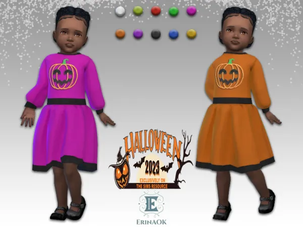 Alpha Toddler Dress 100123 - The Sims 4 Custom Content
