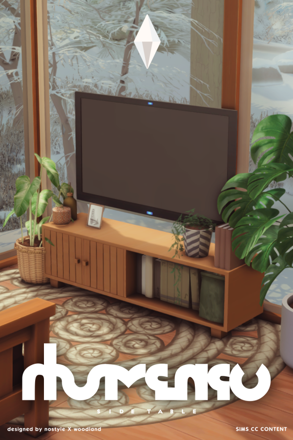 Mix D o m i n i c S i d e Ta b l e by simsfinds - The Sims 4 Custom Content