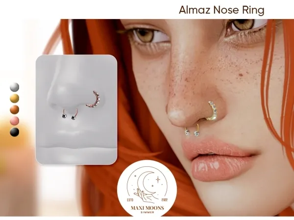 Almaz Nose Ring