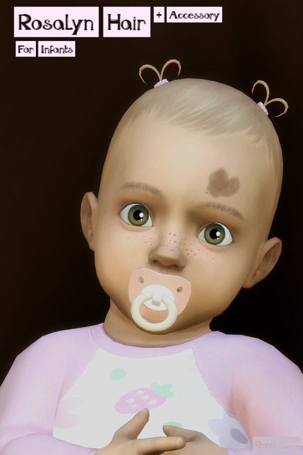 Maxis Match Rosalyn Hair Accessory by simsfinds - The Sims 4 Custom Content