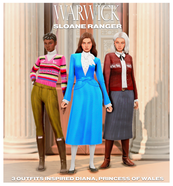 Maxis Match WARWICK SLOANE RANGER by simsfinds - The Sims 4 Custom Content