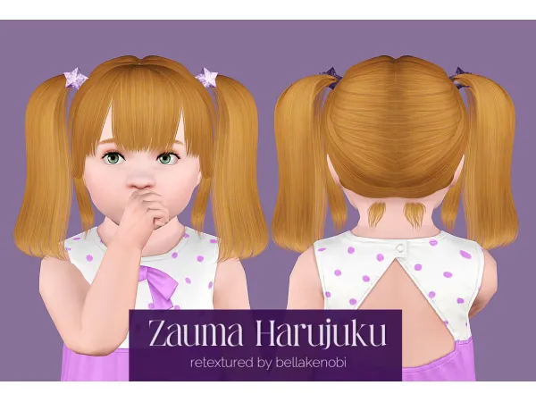 Zauma Harajuku Retexture - The Sims 3 Custom Content