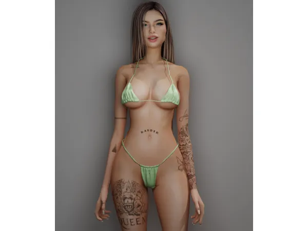 Alissa tattoos 03 by Theasimz