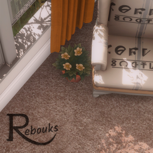 Mix Carpet 2 Plush by simsfinds - The Sims 4 Custom Content