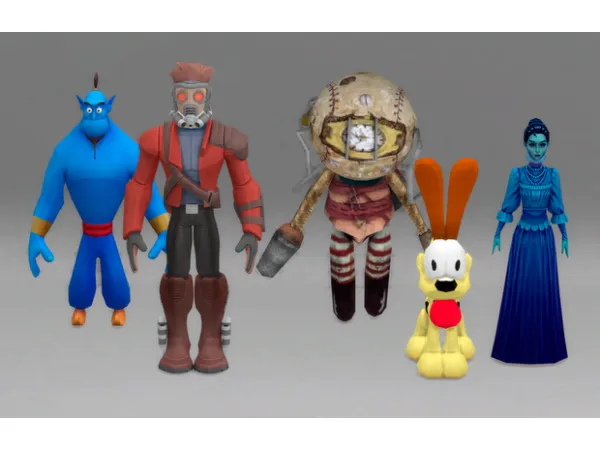 Mix CLUTTER kids - The Sims 4 Custom Content