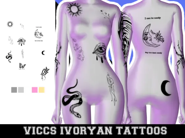 VICCS_IVORYAN TATTOOS (TEEN-ELDER)