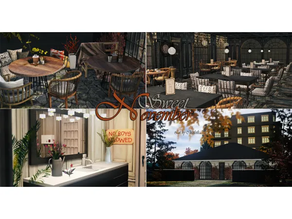 Sweet November - The Sims 2 Custom Content