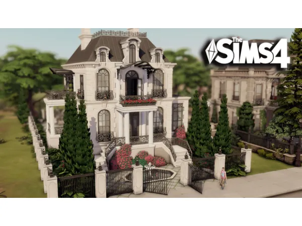 Mix Rose Estate - The Sims 4 Custom Content