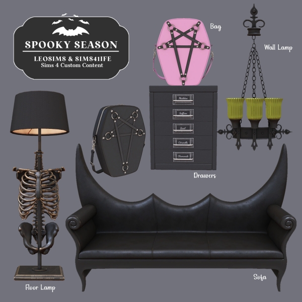 Alpha Spooky Season by leosims4cc - The Sims 4 Custom Content