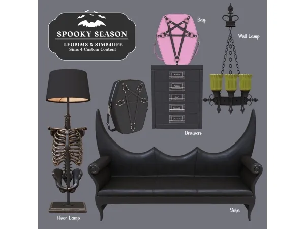 Alpha Spooky Season - The Sims 4 Custom Content