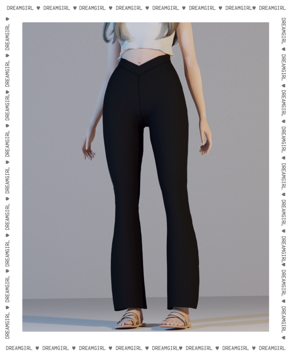 Alpha YOGA PANTS by simsfinds - The Sims 4 Custom Content