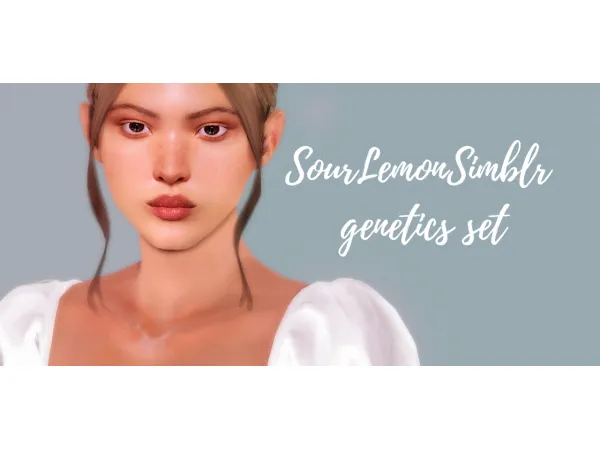 [sls]geneticsset - The Sims 3 Custom Content