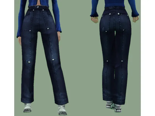 Agnes Jeans - The Sims 3 Custom Content