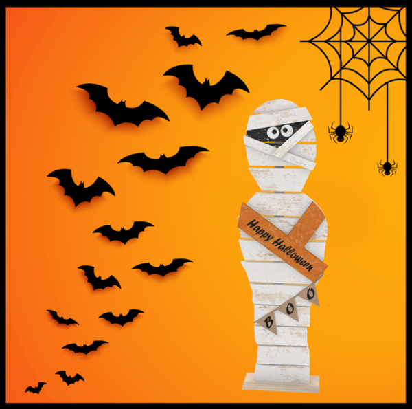 Mix Halloween Decor P1 by simsfinds - The Sims 4 Custom Content