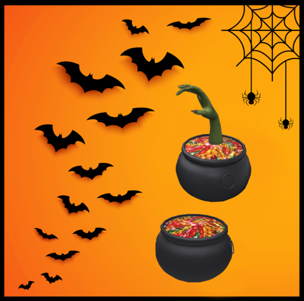 Mix Cauldron Candy Bowl by simsfinds - The Sims 4 Custom Content