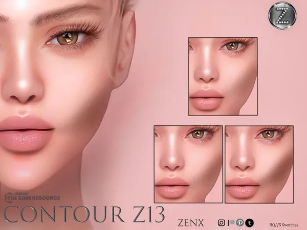 Alpha ZENX CONTOUR Z13 - The Sims 4 Custom Content
