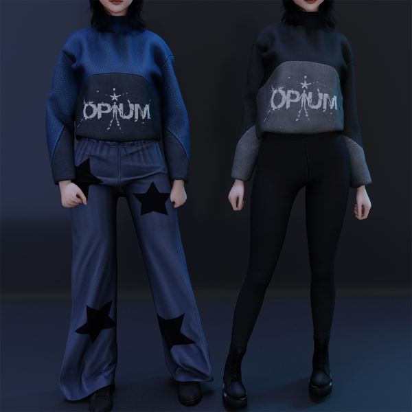 Alpha FLUFFY GOOD COLLECTION by whimp - The Sims 4 Custom Content