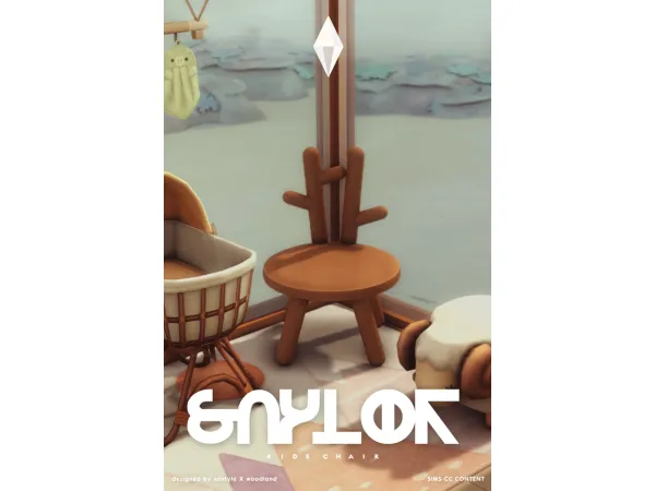 Maxis Match Salyor Kids Chair - The Sims 4 Custom Content