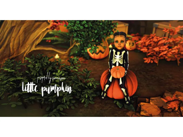 Maxis Match Little pumpkin - The Sims 4 Custom Content