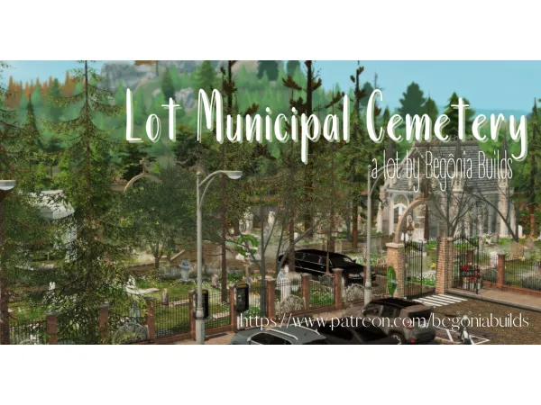 Mix Gift Municipal Cemetery Files Free - The Sims 4 Custom Content