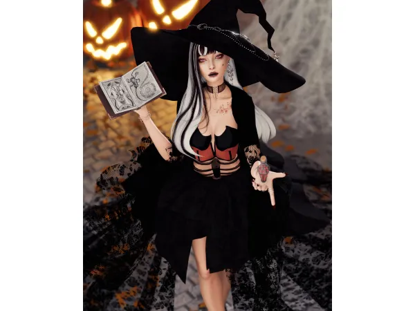 Alpha The Halloween collection - The Sims 4 Custom Content