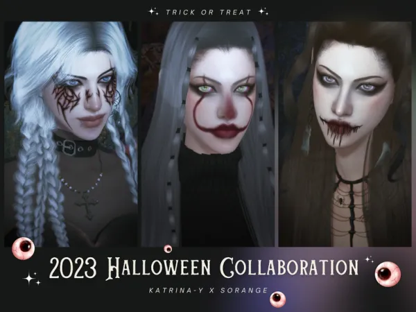 Alpha 2023 Halloween Collaboration - The Sims 4 Custom Content