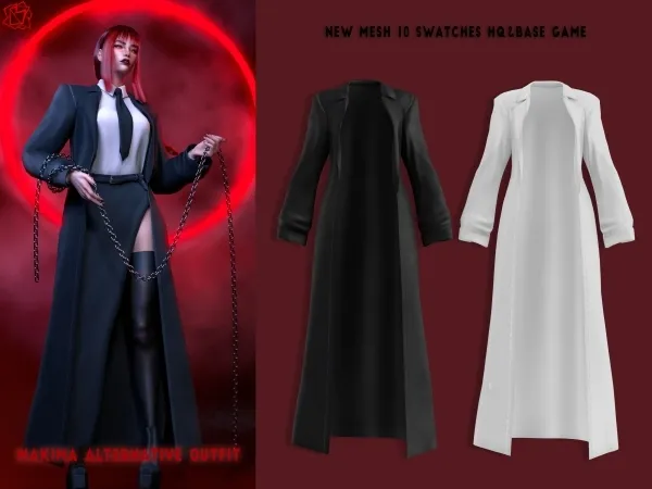 Makima Coat Acc -BRsims