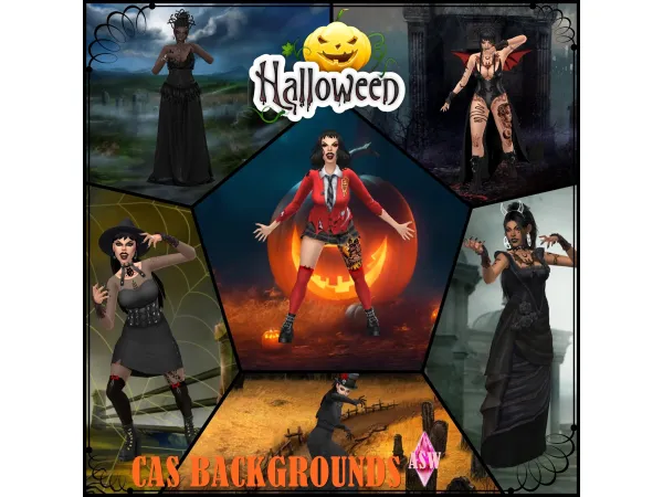 CAS Backgrounds * Halloween 2023