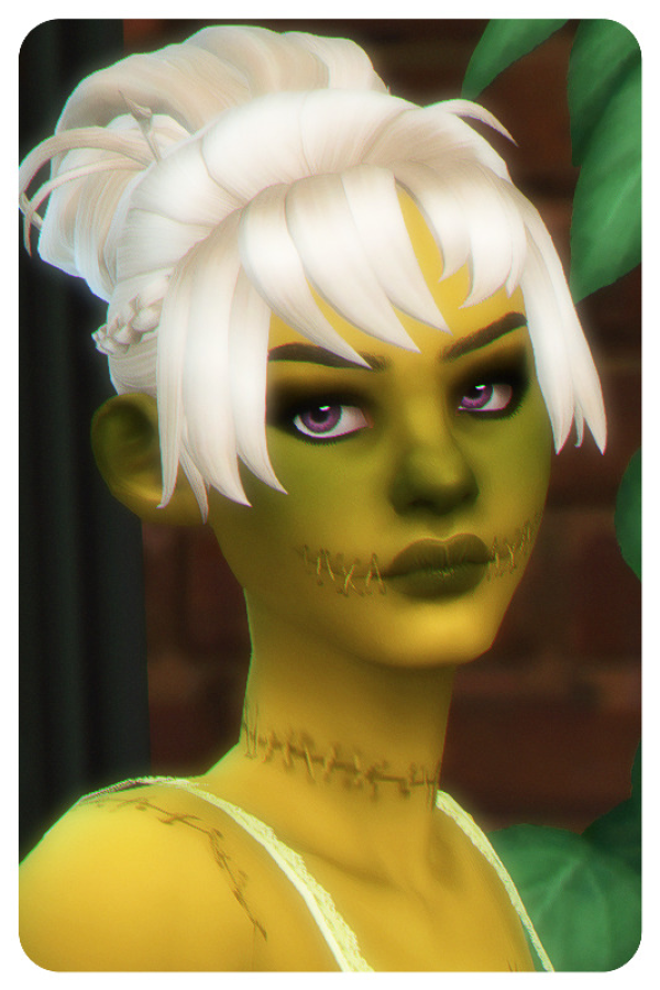 Maxis Match Reckless Hair by simsfinds - The Sims 4 Custom Content